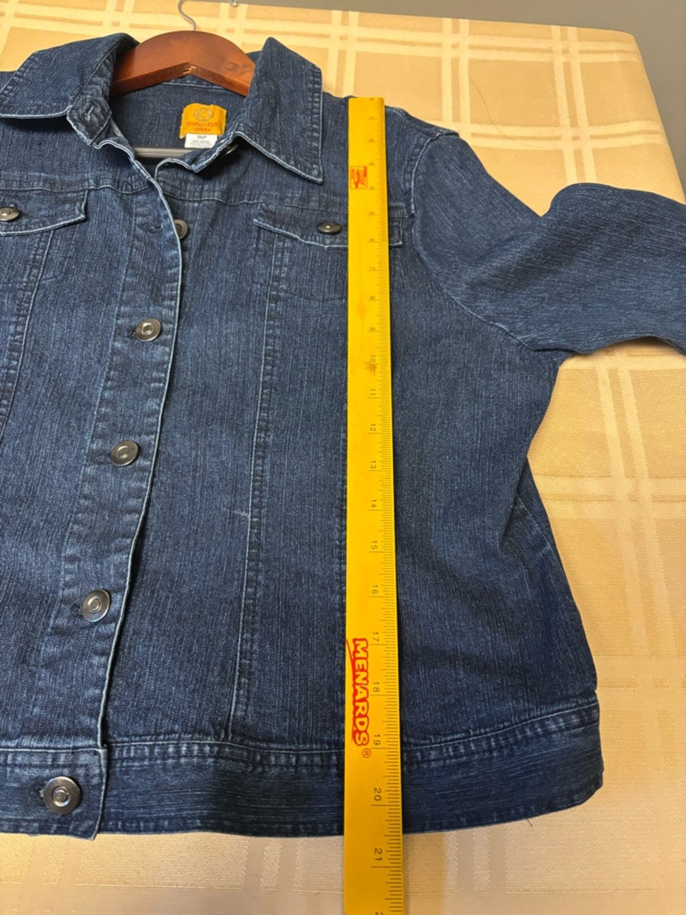 Ruby Rd. Classic Indigo Denim Jacket - Picture 7 of 7